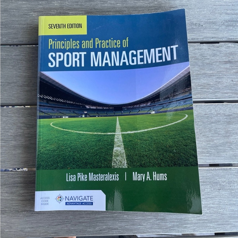 Principles and Practices of Sport Management Textbook